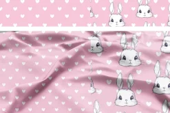 Hand Drawn Cute Bunny print set