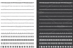 Hand Drawn Pattern Brushes Vol. 03