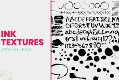 Handmade Ink Textures