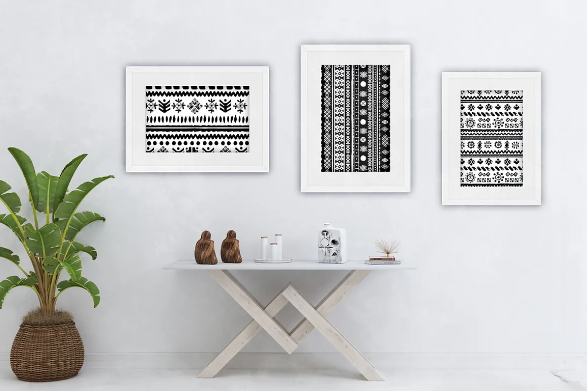Handmade Tribal Patterns