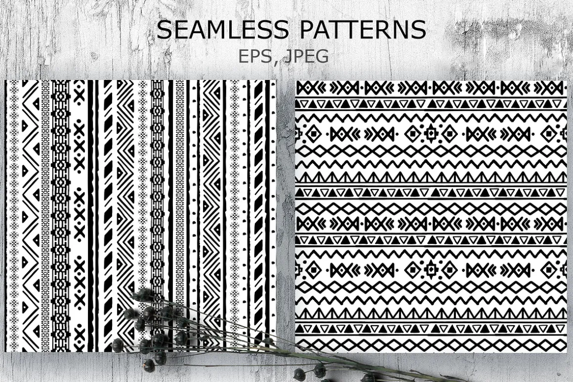 Handmade Tribal Patterns