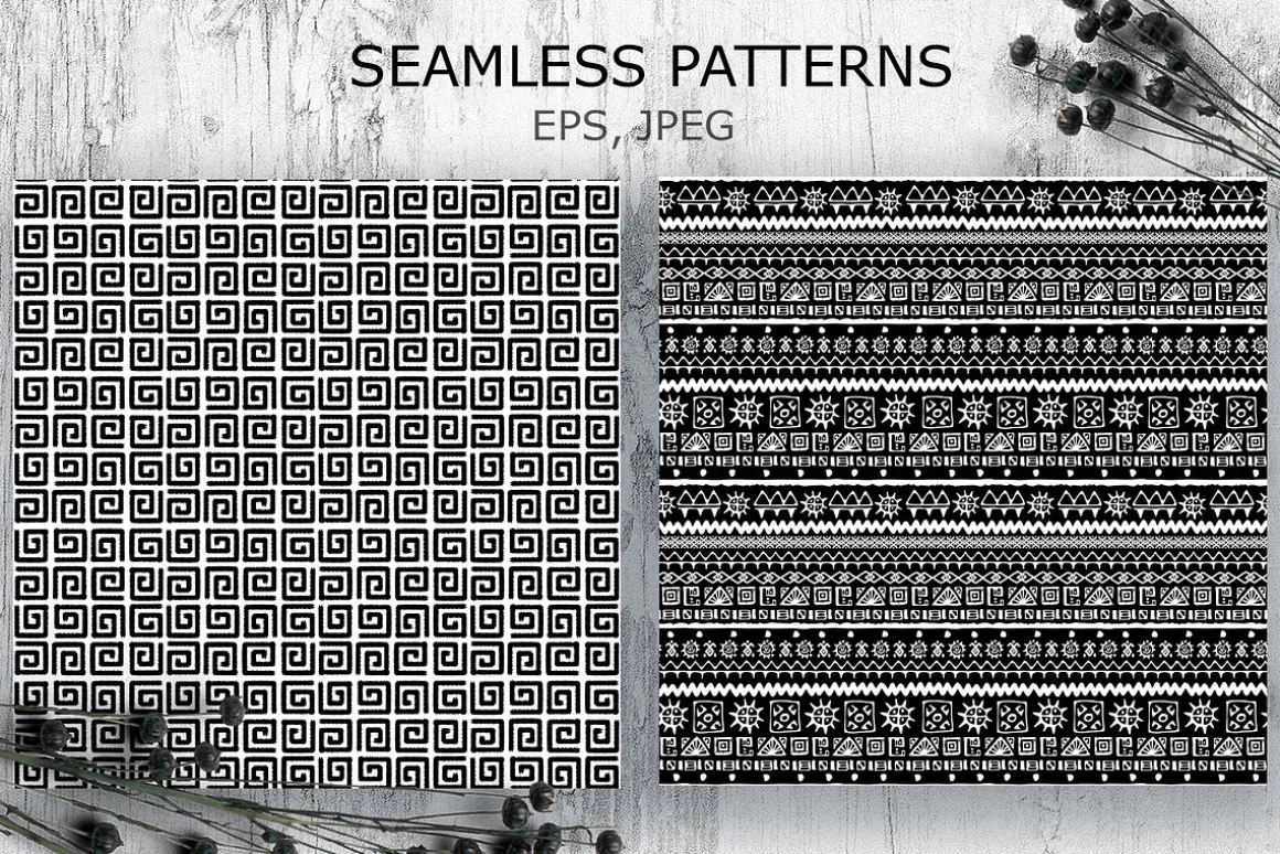 Handmade Tribal Patterns