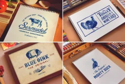 12 Handpainted Logos