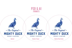 12 Handpainted Logos
