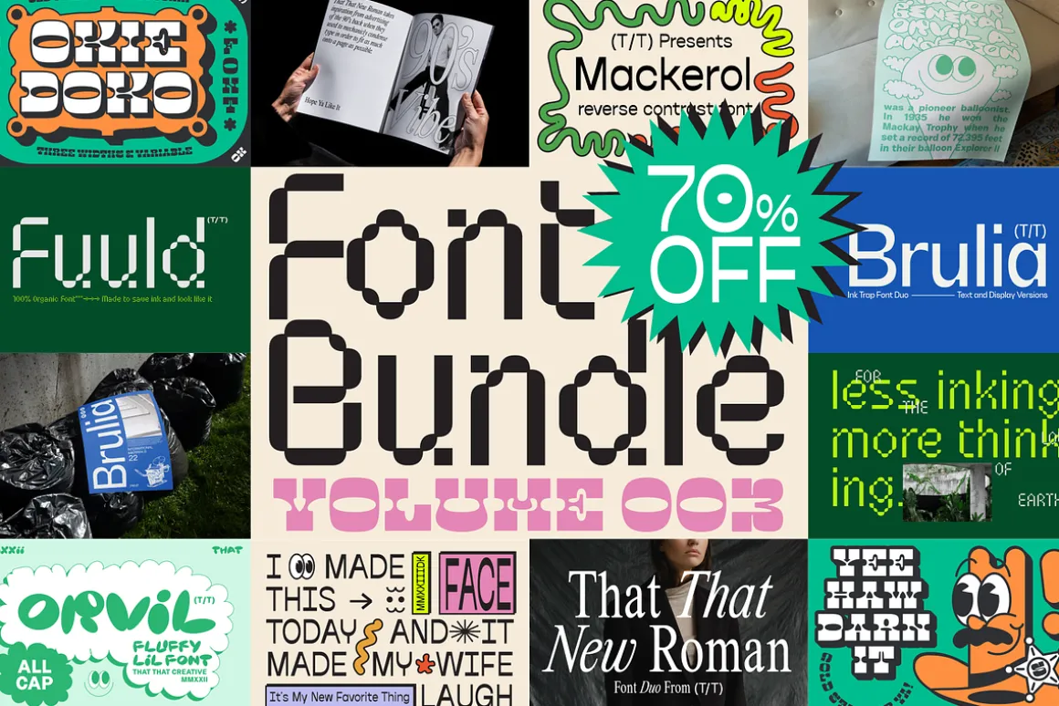 Hand Picked Font Bundle 3