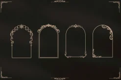 Handrawn Vintage Frames