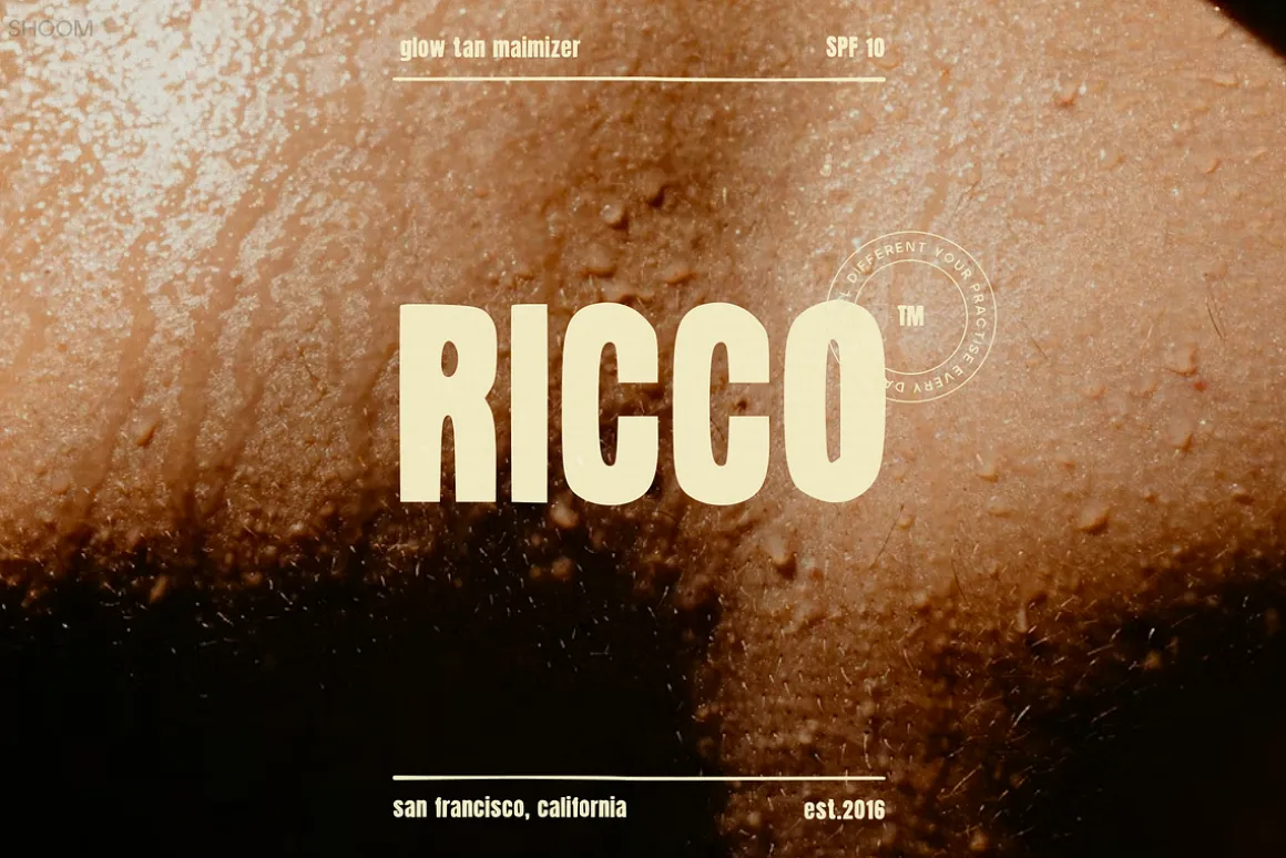 Handric - Bold & Rough Sans Serif