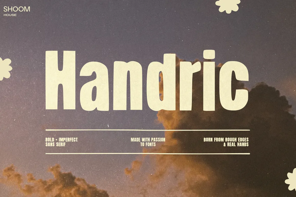 Handric - Bold & Rough Sans Serif