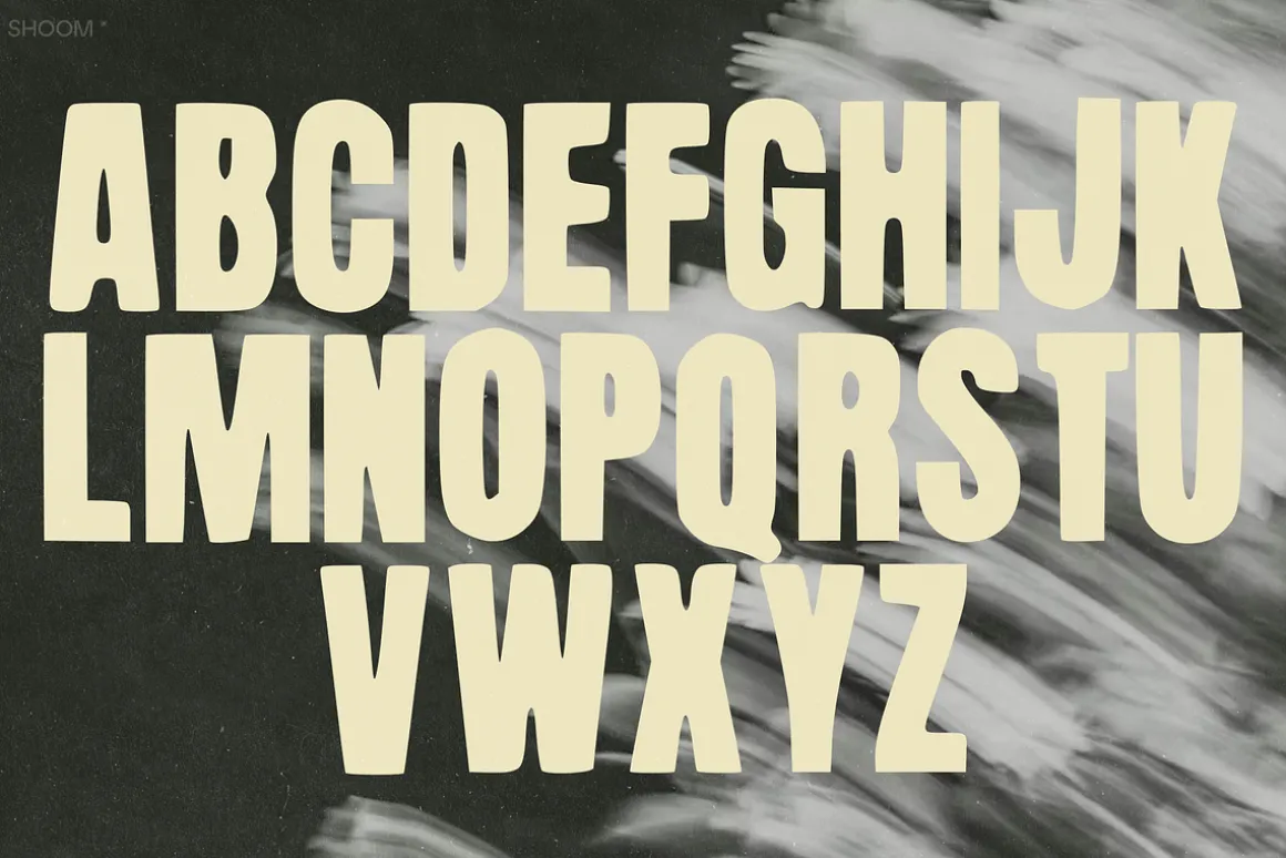Handric - Bold & Rough Sans Serif