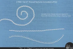 Hand-Stitched Procreate Brushes