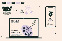 Hands Vector Illustration Set