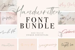 Handwritten FONT BUNDLE-Sale 99% OFF