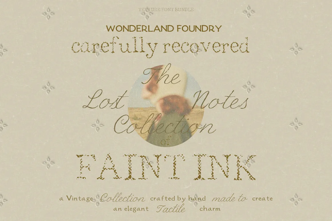 Handwritten Ink Pencil Texture Fonts