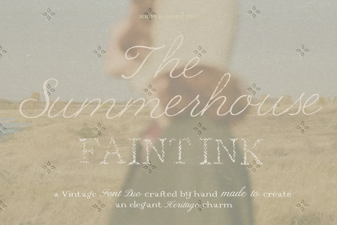 Handwritten Ink Pencil Texture Fonts