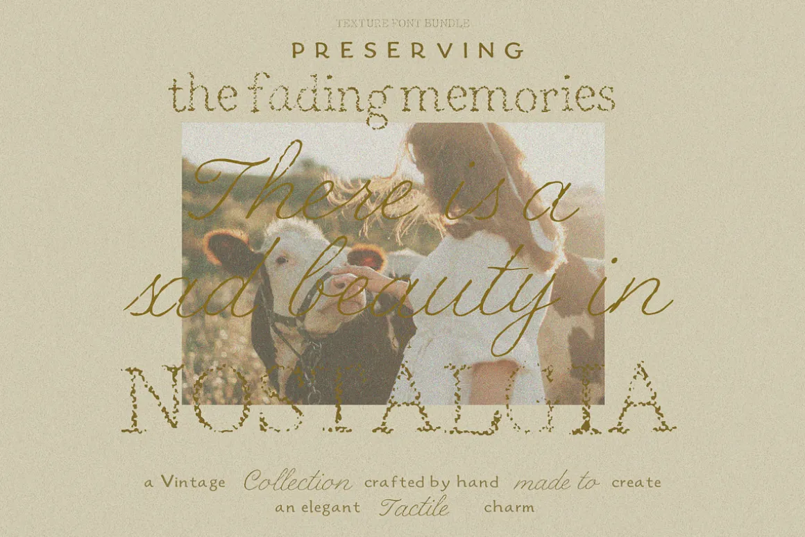 Handwritten Ink Pencil Texture Fonts