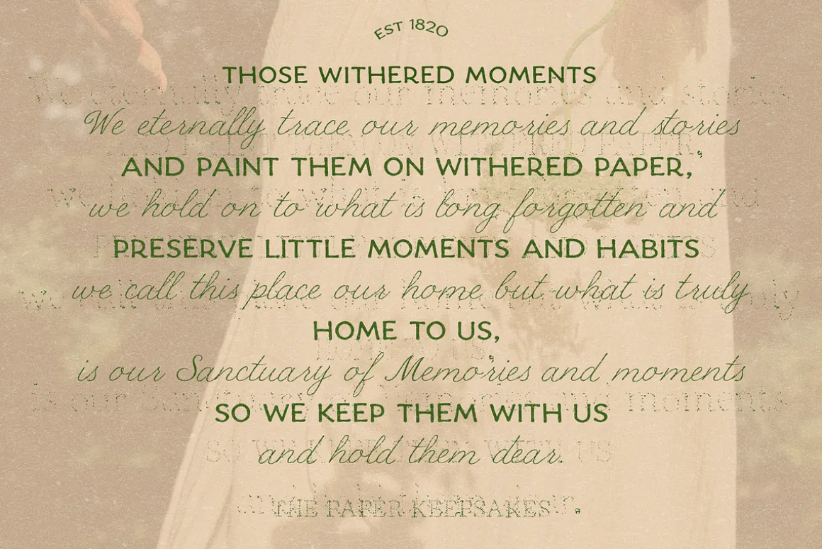 Handwritten Ink Pencil Texture Fonts