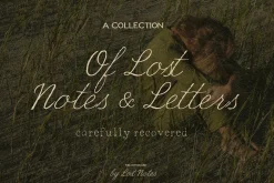 Handwritten Ink Pencil Texture Fonts