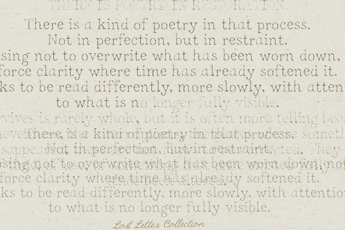 Handwritten Ink Pencil Texture Fonts