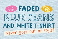 Handwritten Sans Outline Display