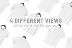 Hanging Women's T-Shirt Mockups