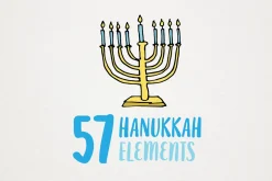 Hanukkah Clipart Illustrations
