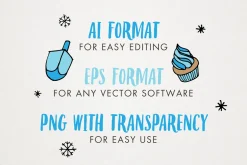 Hanukkah Clipart Illustrations