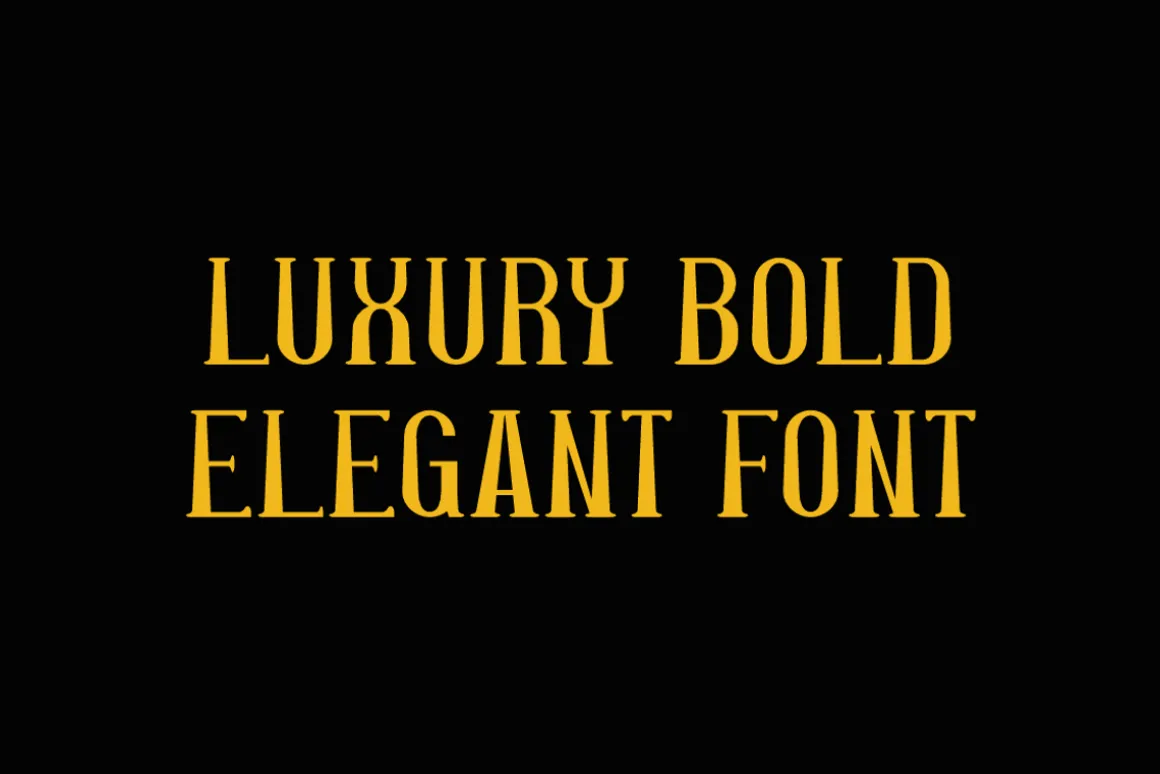 Hanzora - Luxury Bold Font