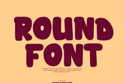 Hapgon - Round Font