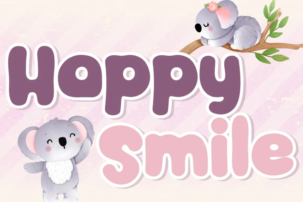 Happy Smile - Handwritting