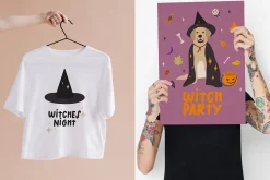 Happy Halloween art set