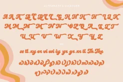Happy Monday - Retro Groovy Fonts