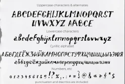HAPPY WRITER handwritten retro font