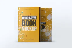 Hard Cover Book Mock-Up