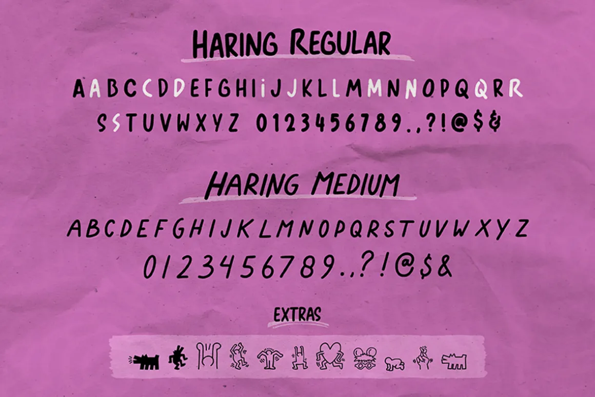 Haring Font Family