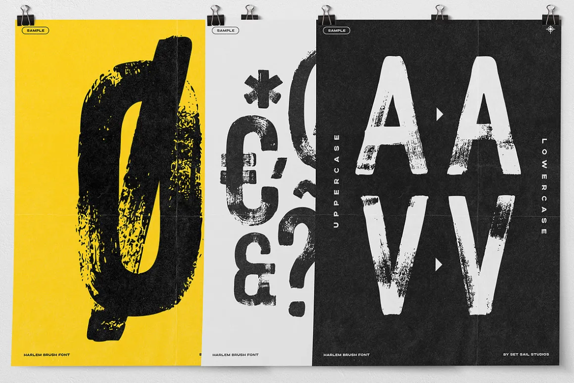 Harlem Brush Font