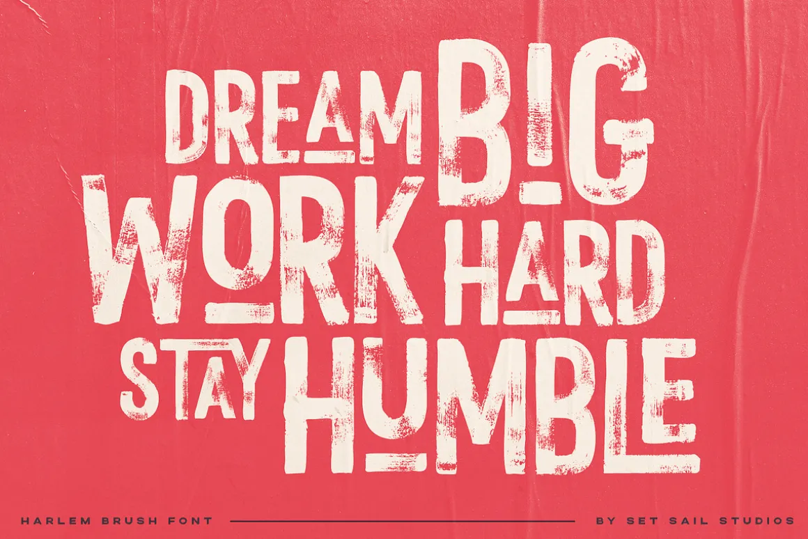 Harlem Brush Font