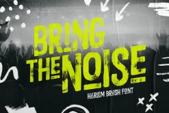 Harlem Brush Font