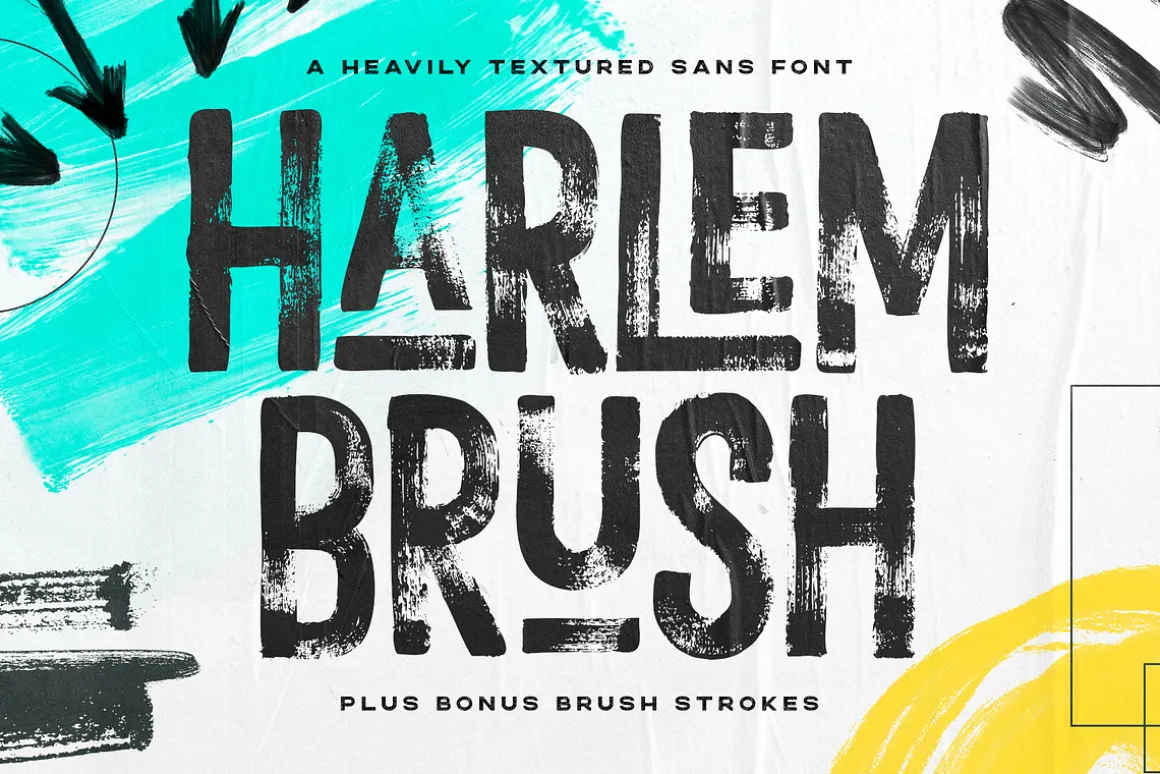 Harlem Brush Font