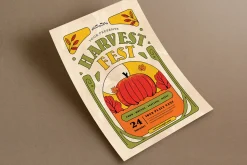 Harvest Festival Event Flyer