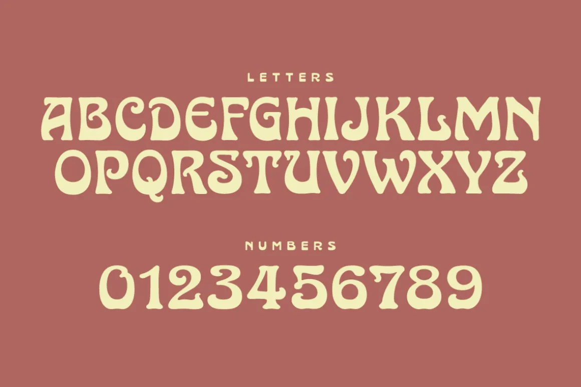 Harvest Typeface
