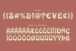 Harvest Typeface