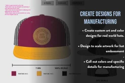 Hat Template - Pinch Hat