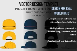 Hat Template - Pinch Hat