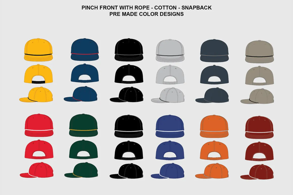 Hat Template - Pinch Hat