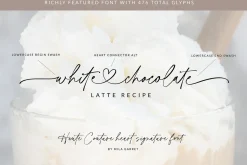HauteCouture Handwritten Script Font
