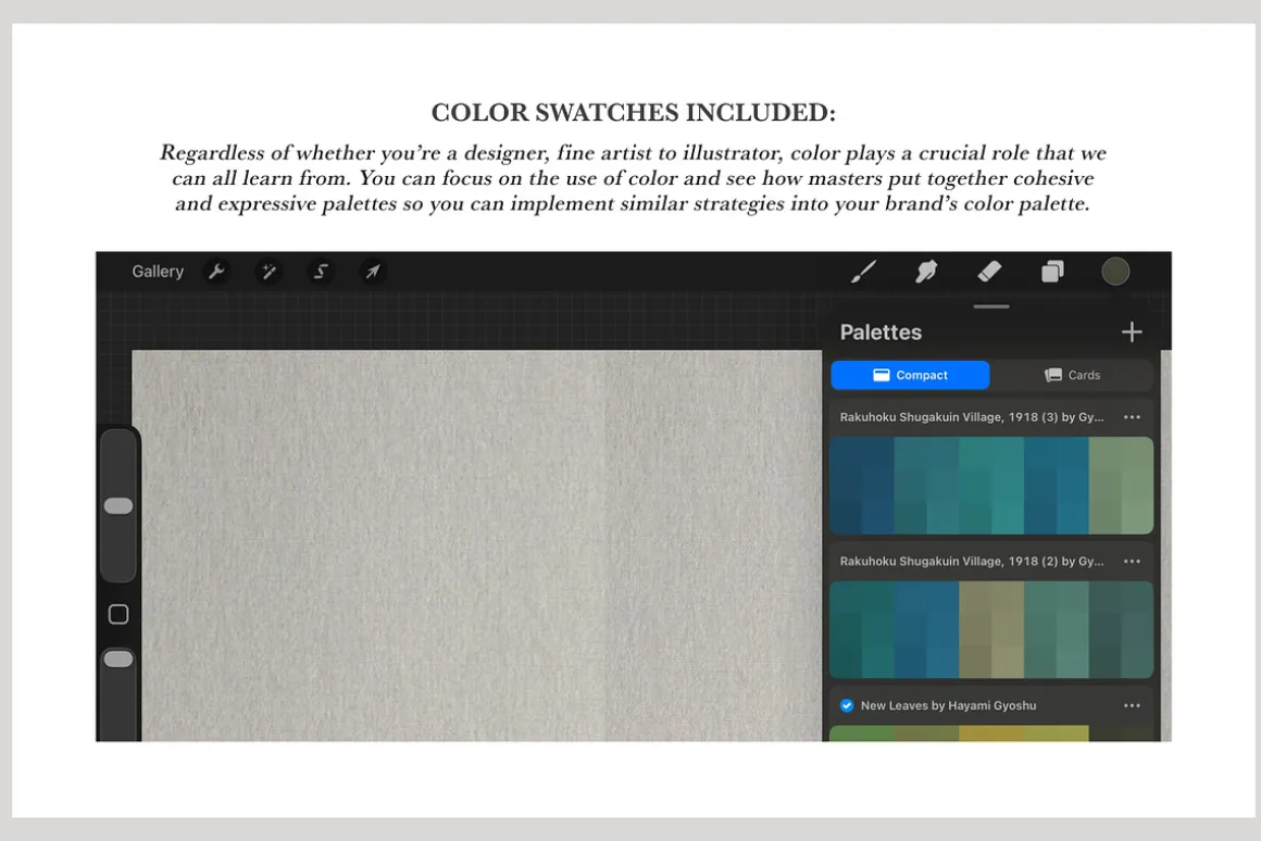 Hayami Gyoshu Procreate Kit