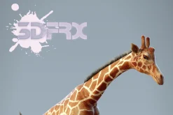 HD_GIRAFFE(Rigged&Posed)