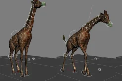 HD_GIRAFFE(Rigged&Posed)