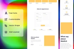 Healthcare Wireframe Website Vol. 06