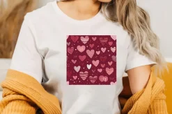 Heart Valentines Seamless Pattern